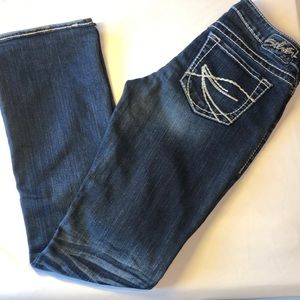 Silver bootcut jeans size 27
